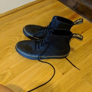 Dr. Martens black canvas boot/ sneaker